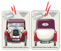 Austin Seven Swallow 1926-29 Air Freshener